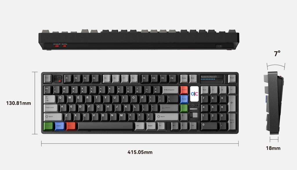 [Pre-order] QK100 MK2 keyboard (Prebuilt)