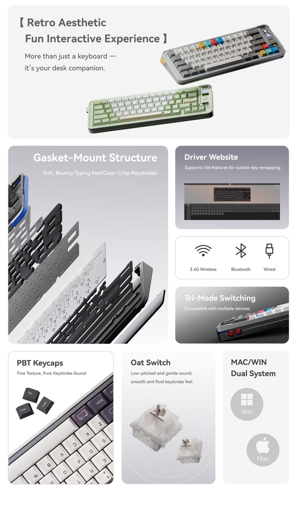 [Pre-order] QK65 MK3 keyboard (Pre-build)