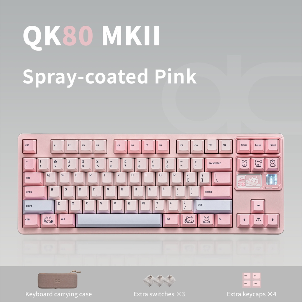 [Pre-order] QK80 MK2 keyboard (Pre-build)