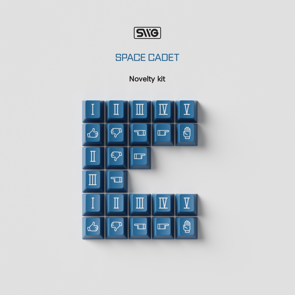 [GB] Bộ keycap SWG Space Cadet (Cherry profile / ABS Double-shot)