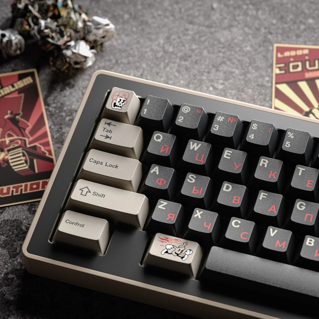 [Pre-order] Bộ keycap SWG Rubber (Cherry profile / ABS Double-shot)