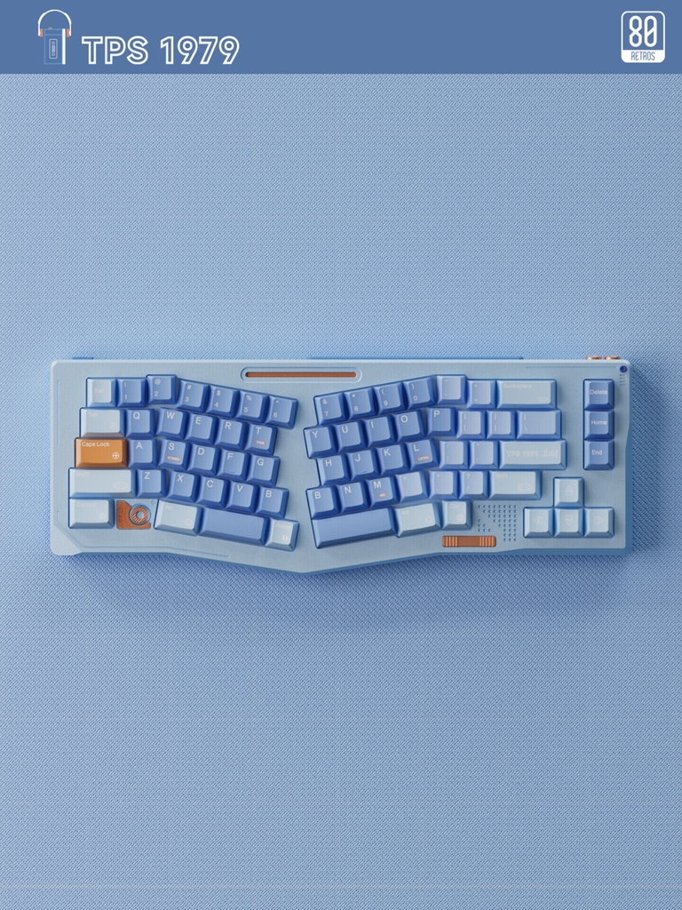 Bộ keycap 80Retros TPS 1979 (Cherry profile / PBT)