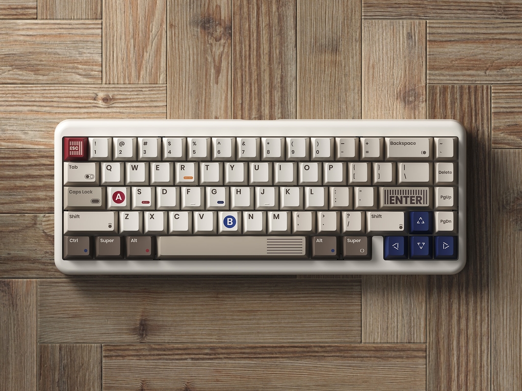 Bộ keycap TUTKEYS Game 1989 (Cherry profile / PBT Dyesub)