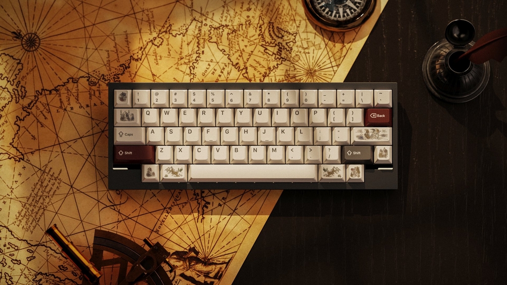 [GB] Bộ keycap KAP T.O.T (Cherry profile / PBT Double-shot)