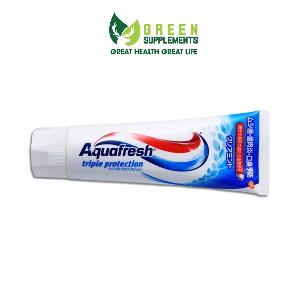 Kem Đánh Răng Aquafresh Hương Bạc Hà Đậm 140g Dành Cho Người Lớn