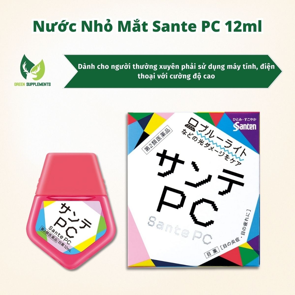 Nước Nhỏ Mắt Sante PC 12ml