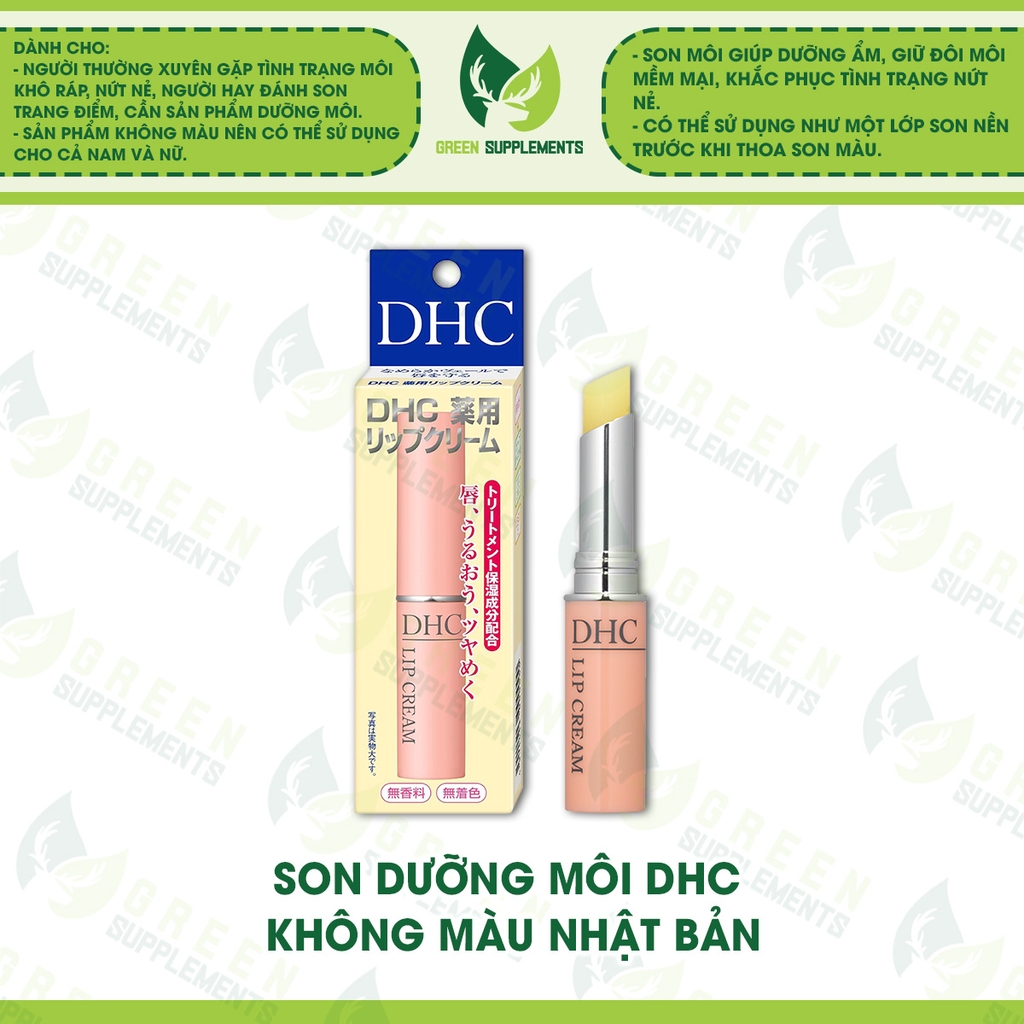Son Dưỡng Môi DHC Không Màu Nhật Bản