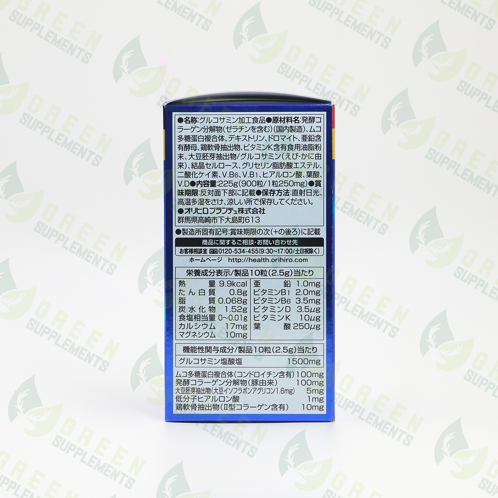 Viên Uống Hỗ Trợ Xương Khớp Orihiro Glucosamine 1500mg Lọ 900 Viên