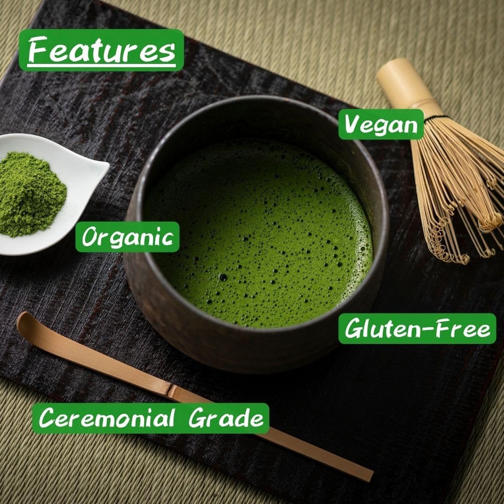 Bột Matcha Nhật Bản Morihan Organic Uji Matcha 30g