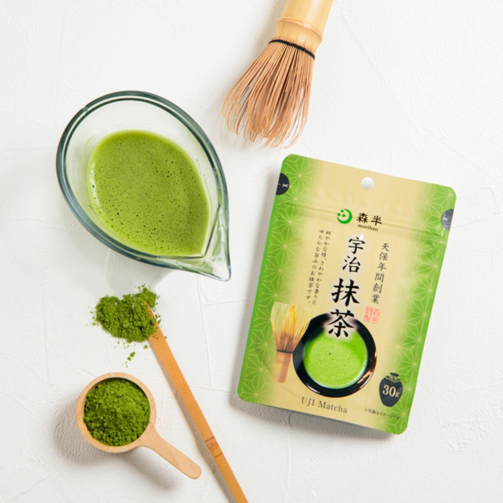 Bột Matcha Morihan Uji Matcha Nhật Bản Gói 30g
