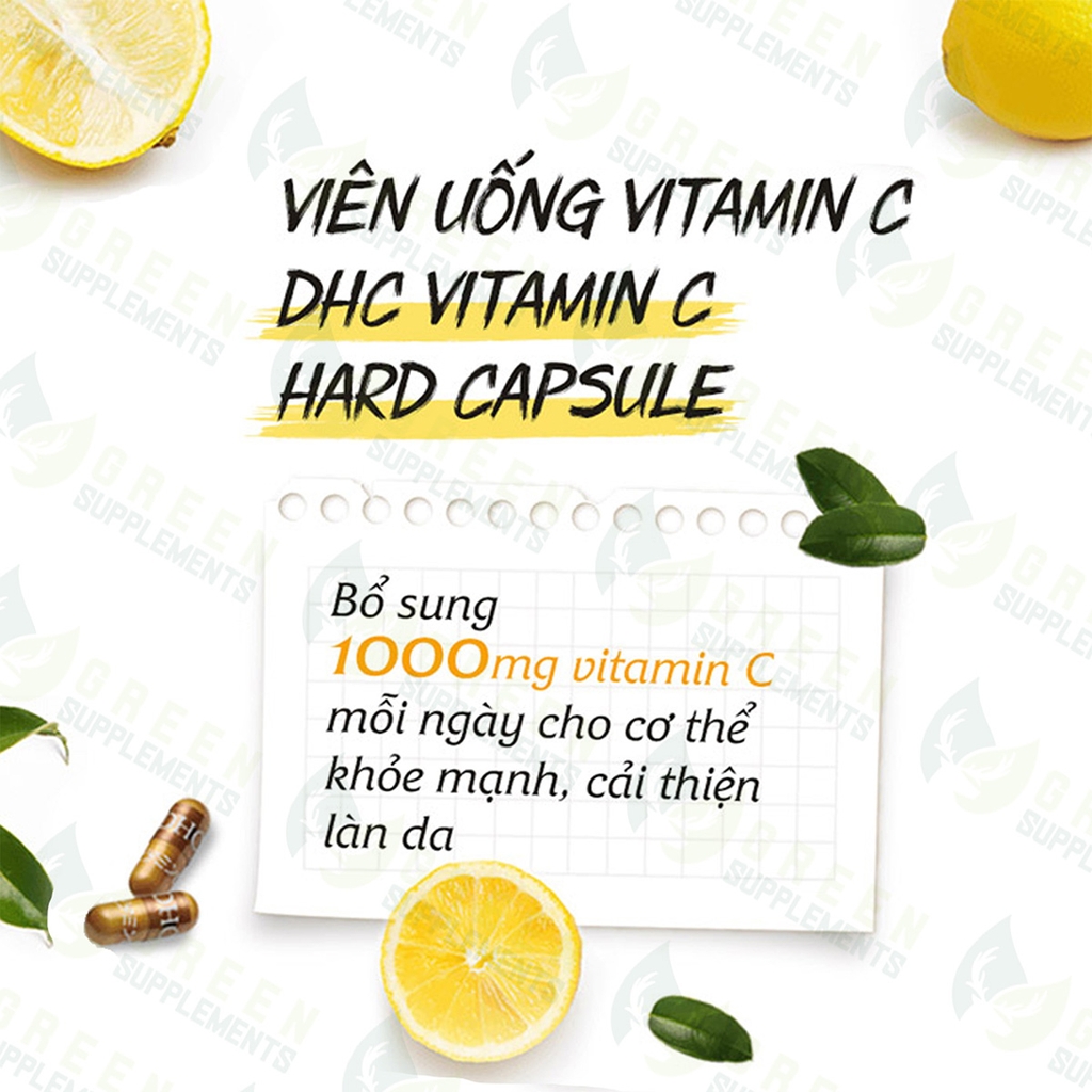 Viên Uống DHC Bổ Sung Vitamin C