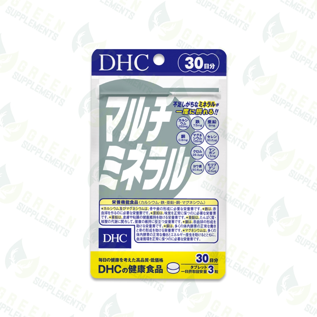 Viên Uống DHC Multi Minerals Bổ Sung Khoáng Tổng Hợp