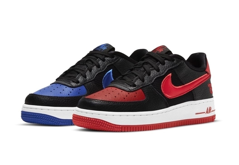 nike air force blue and red