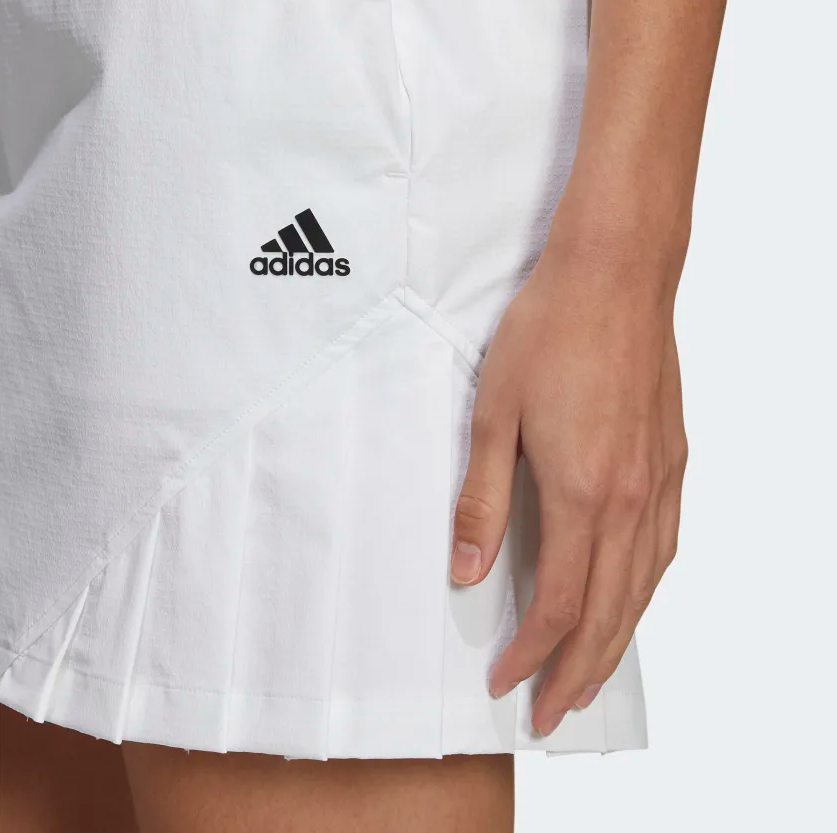 Chân váy xếp ly Adidas HA3288 W 3ST PLEATS SK WHITE
