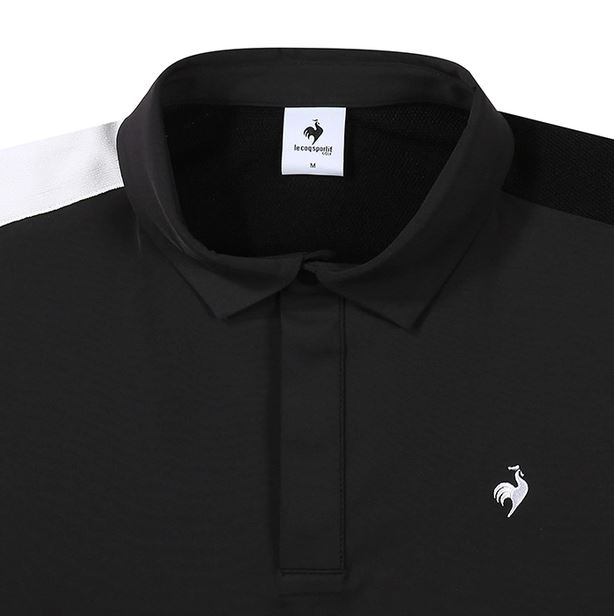 Áo cộc tay nam Le Coq Sportif GN221MTS56-BLCK