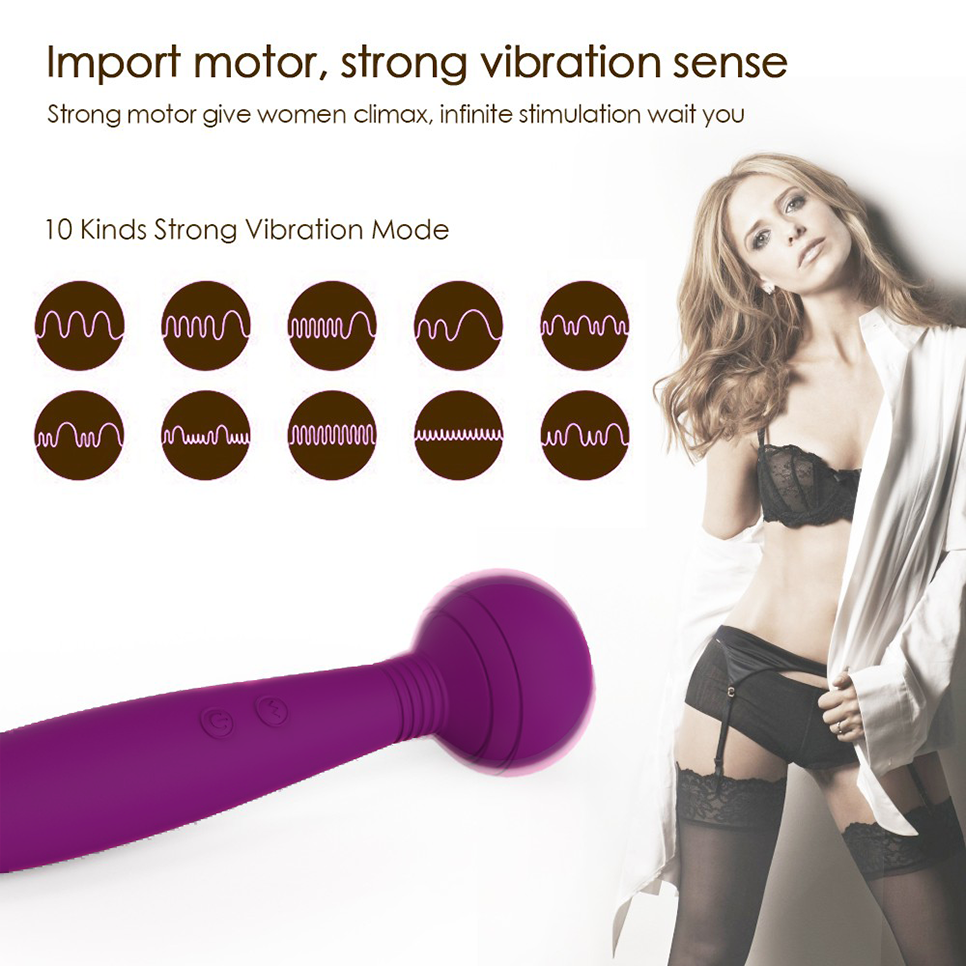 Chày rung tình yêu Vsextoy Alina xoay mạnh mẽ 10 chế độ