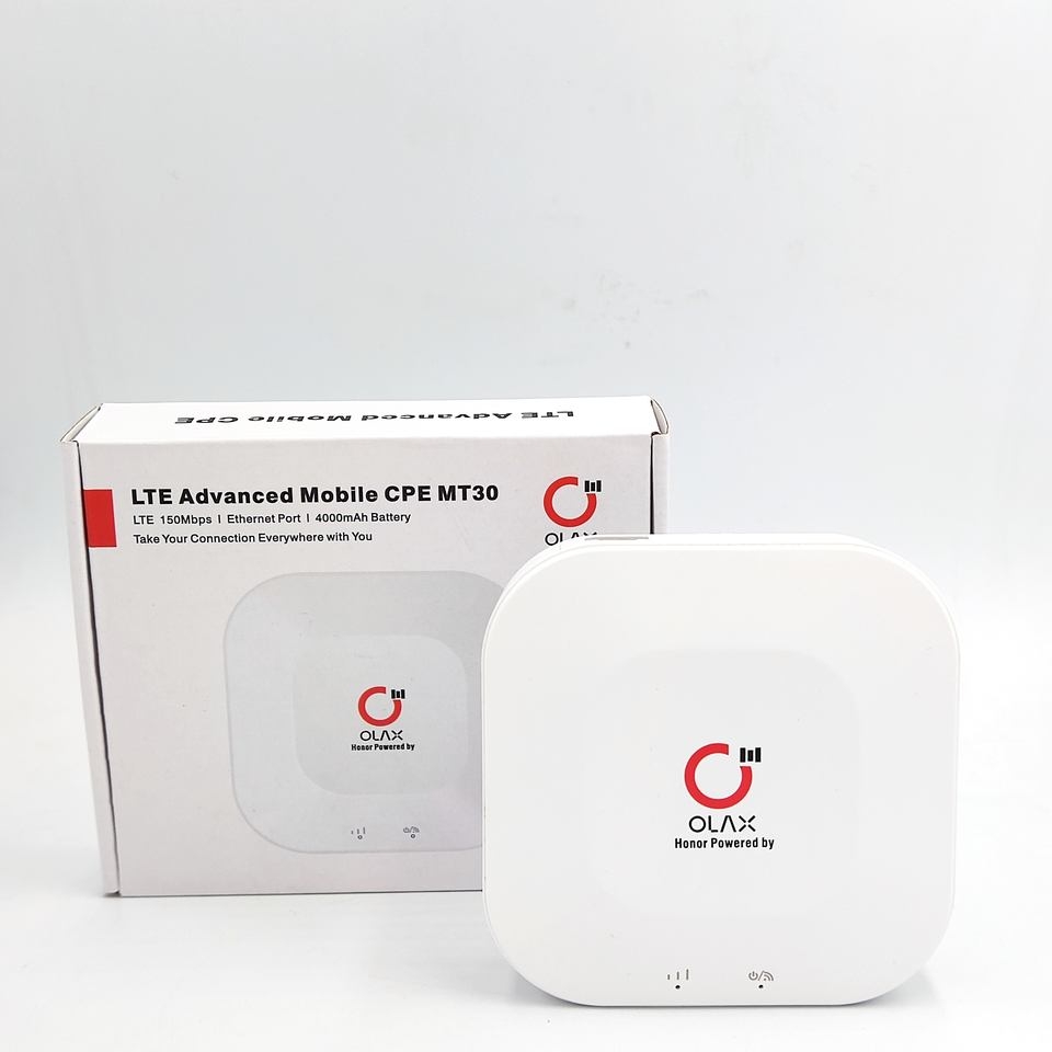 Bộ Phát Wifi Sim 4G Olax MT30. Pin 4000mAh, Tốc độ 150Mbps, Kết Nối 8 Thiết Bị - Bảo Hành 6 Tháng