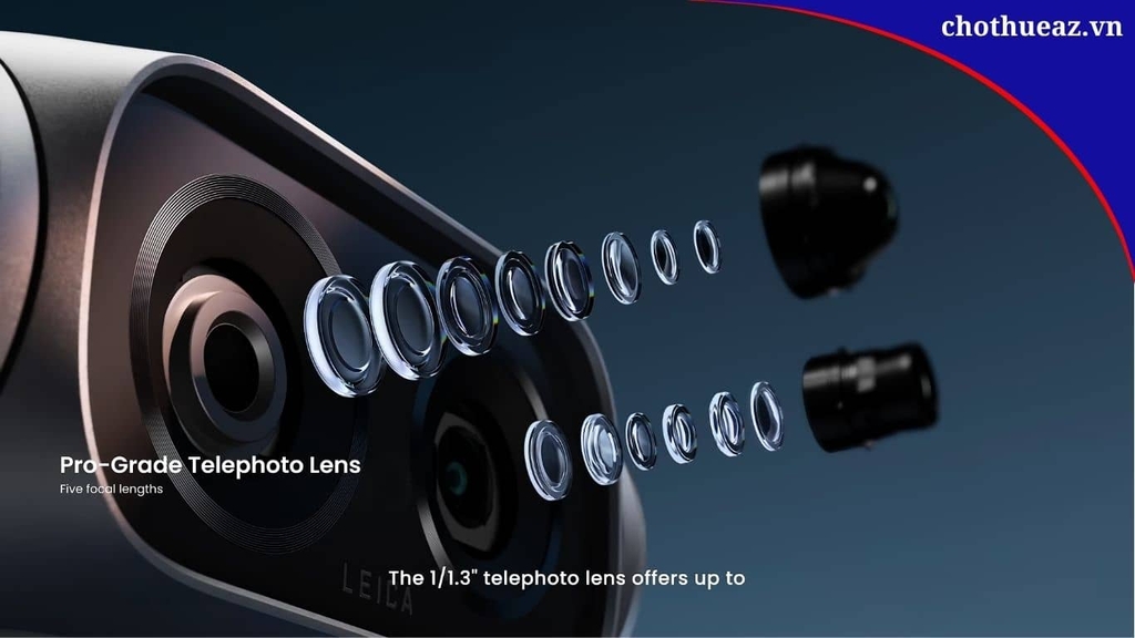 Luna Ultra có camera chính sử dụng cảm biến 1 inch