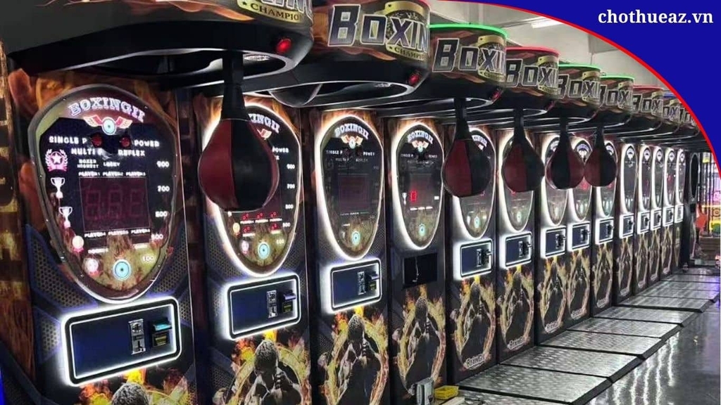 Cho thuê máy game đấm bốc, máy đấm boxing tại Hà Nội, Hải Phòng, Đà Nẵng, TP Hồ Chí Minh