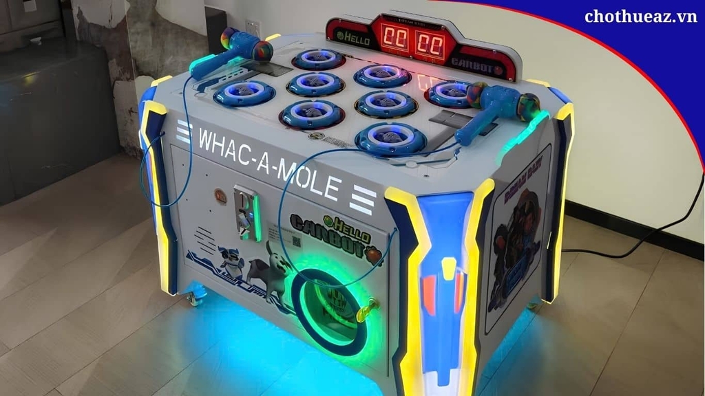 Cho thuê máy game đập chuột tại Hà Nội, Hải Phòng, Đà Nẵng, TP Hồ Chí Minh