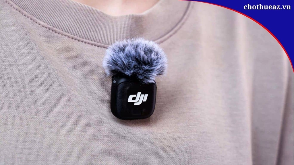Cho thuê microphone không dây DJI Mic 3 tại Hà Nội, Hải Phòng, Đà Nẵng, TP Hồ Chí Minh