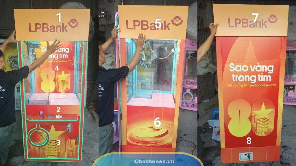 Dịch Vụ Cho Thuê Máy Gắp Thú Bông Sự Kiện Tại Hà Nội, Hải Phòng,&nbsp;Đà Nẵng, TP.HCM