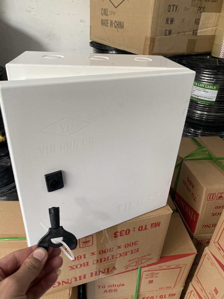 TỦ ĐIỆN NHỰA ABS (H300*W300*D160) VAT LẤY +10%