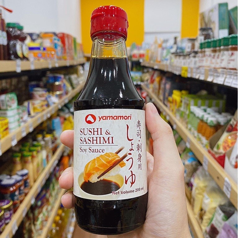 Nước Tương Sushi & Sashimi Yamamori - Chai 200ml
