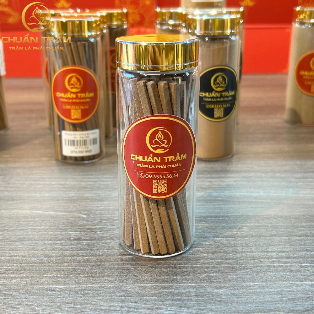 Nhang không tăm thanh nén trầm hương nguyên chất - Chuẩn Trầm