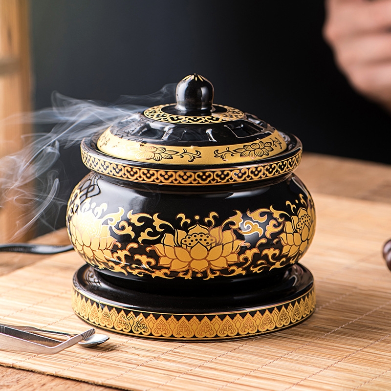 Lư Điện Xông Đốt Trầm Hương, Tinh Dầu Hẹn Giờ