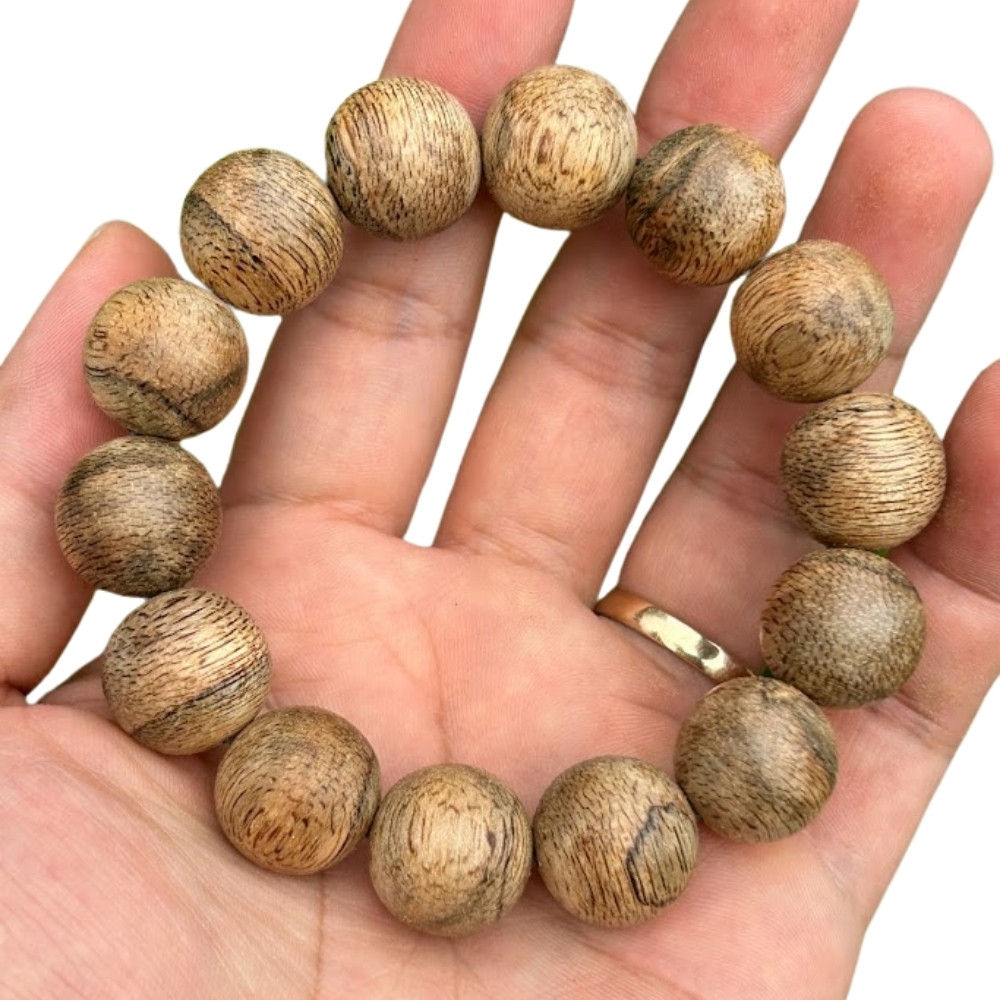 Vòng tay trầm hương banh Thái - Chuẩn Trầm