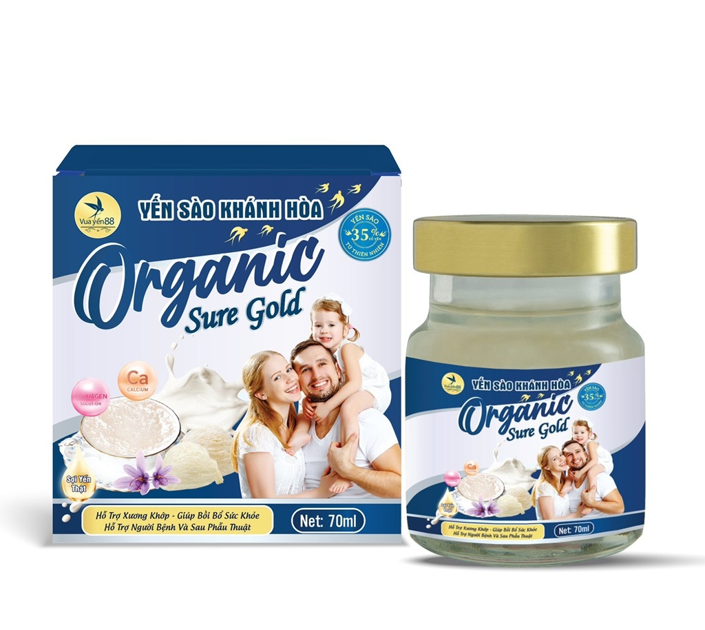 Yến sào khánh hoà OGANIC SURE GOLD