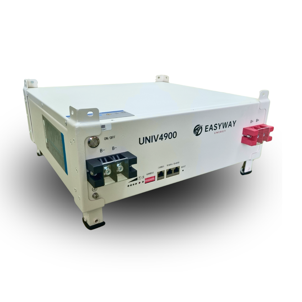 Pin lưu trữ Lithium Easyway 4.8KW  màu kem UNIV4800 bảo hành 10 năm