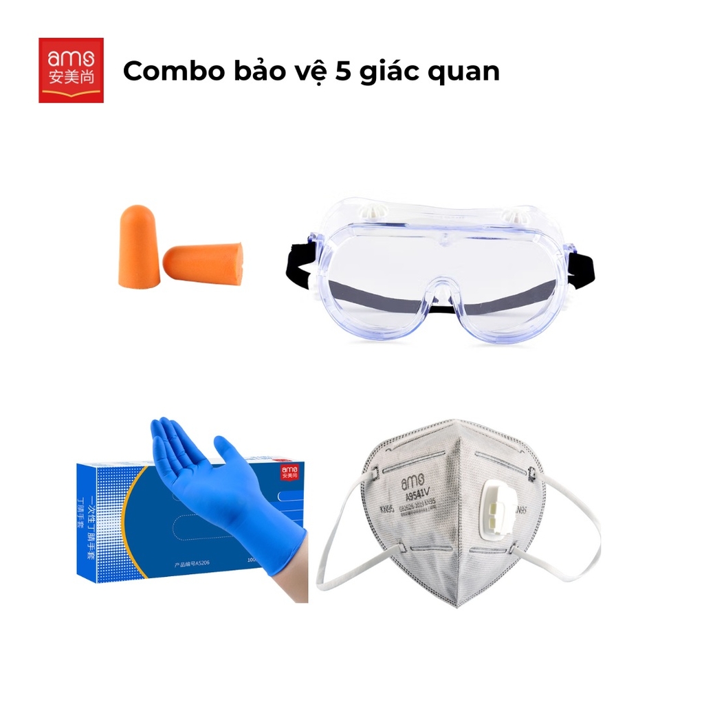 Combo bảo hộ 5 giác quan cho phun thuốc sâu cho cây cà phê, sầu riêng, hồ tiêu