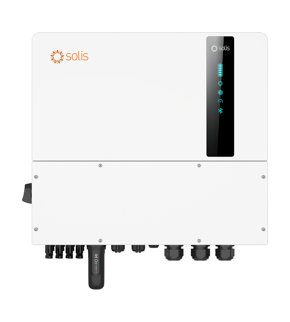 Biến tần Inverter dùng trong hệ thống điện mặt trời, công suất 15KW, 3 pha, hiệu Solis, (Áp cao, LED) Model: S6-EH3P15K-H