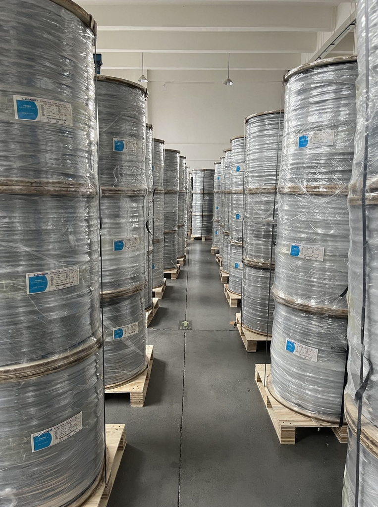 Dây cáp điện Leader 10mm (Solar cable 1*10MM2) (1500V H1Z2Z2-K- cuộn 1000m sx 2024)