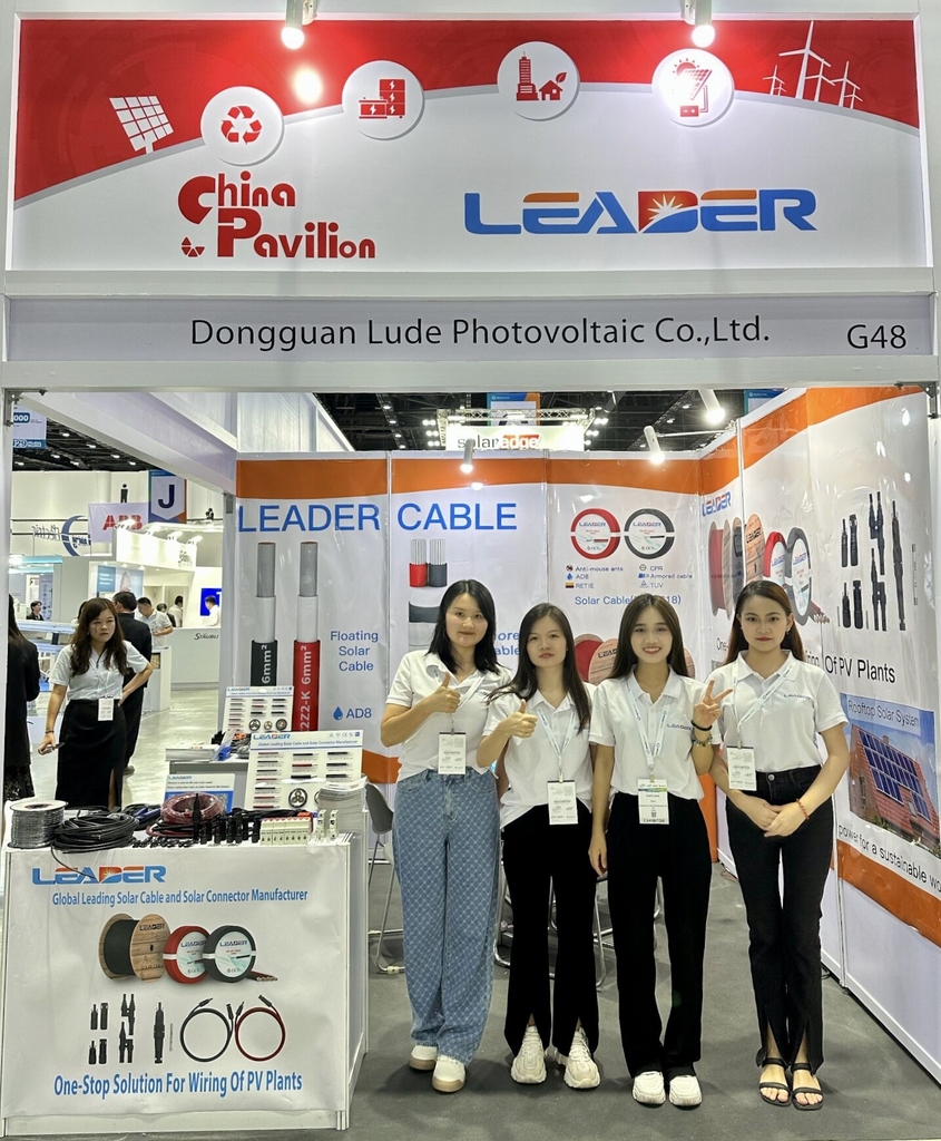 Dây cáp điện Leader 10mm (Solar cable 1*10MM2) (1500V H1Z2Z2-K- cuộn 1000m sx 2024)