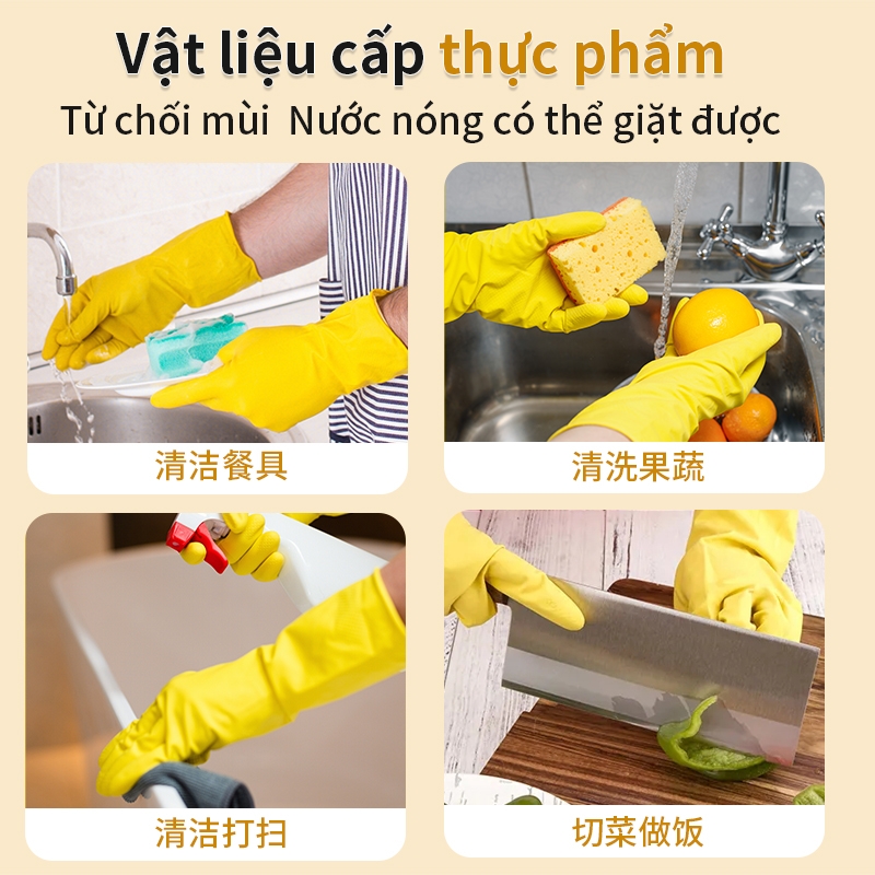 Găng tay Ams chống hoá chất axit kiềm EN388, EN420 model: A538