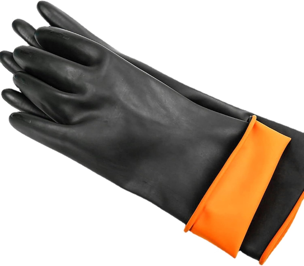 Găng tay chống hóa chất axit kiềm A5392 dài 45cm