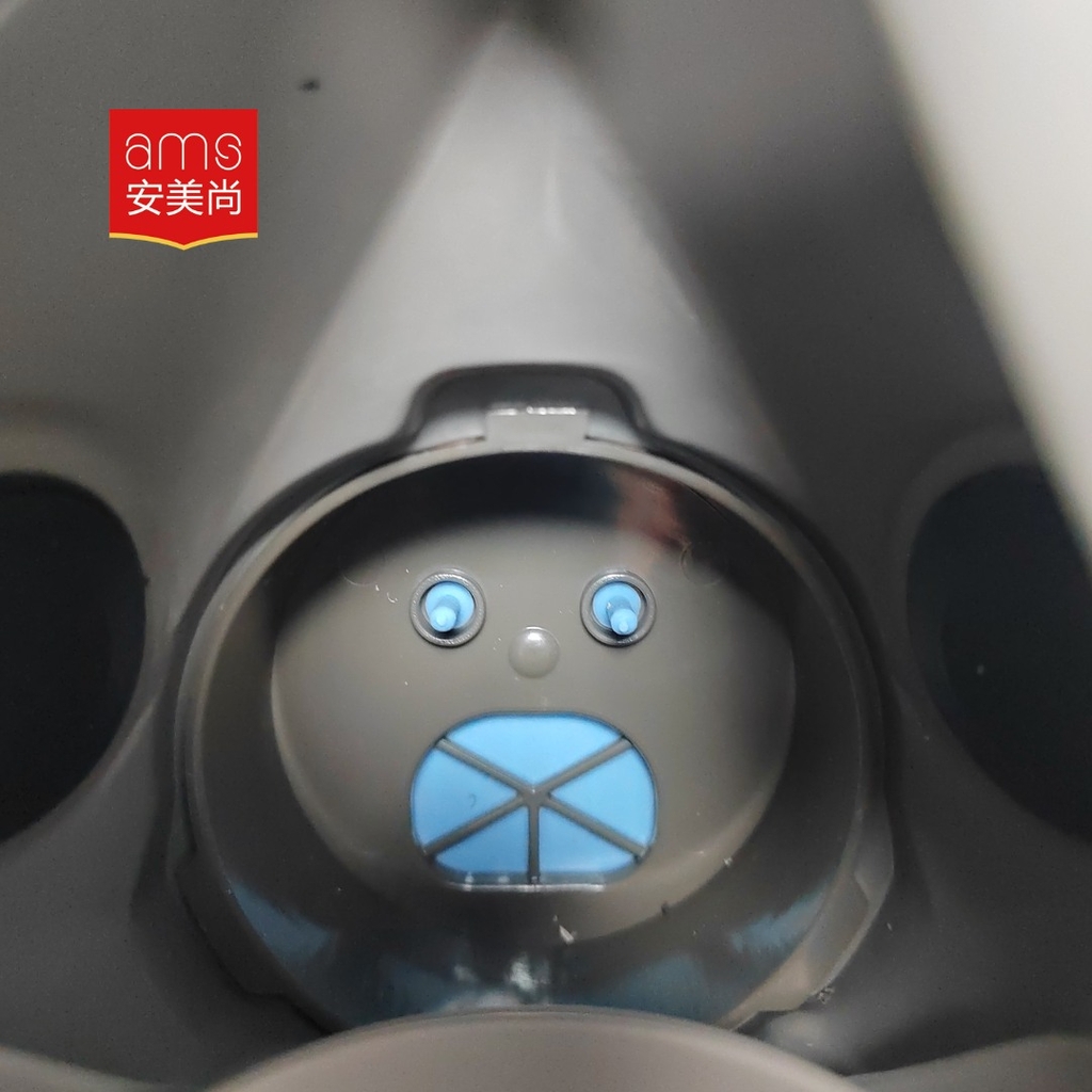 Respirator A680 Full-Face Gas Mask (Brand: AMS, Full face, Made of silicone rubber, Box contains 1 piece) Mặt nạ chống độc