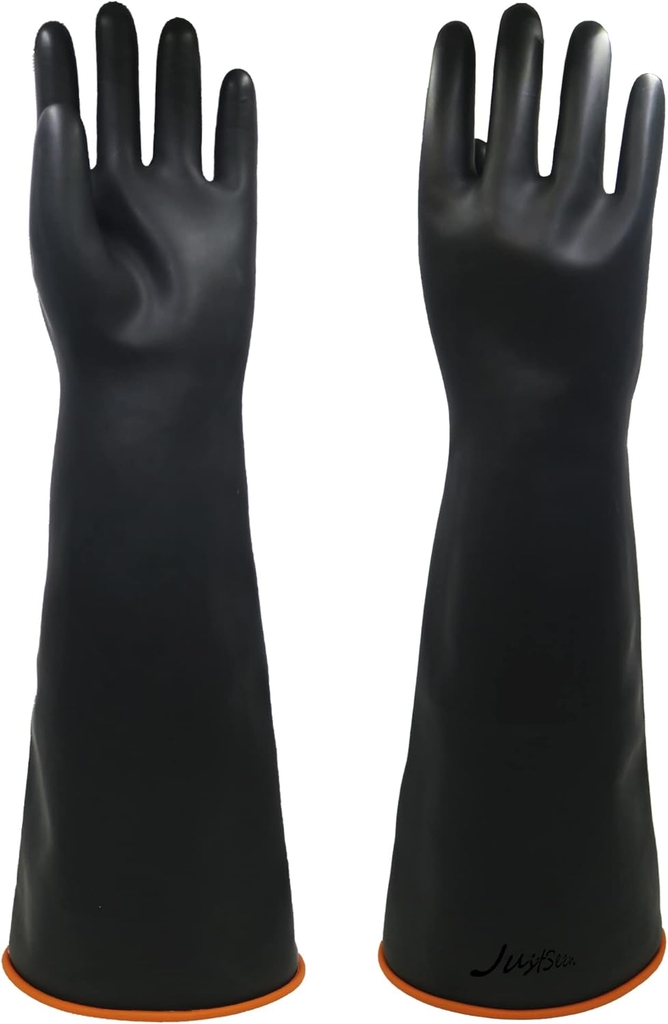 Găng tay chống hóa chất axit kiềm A5392 dài 45cm