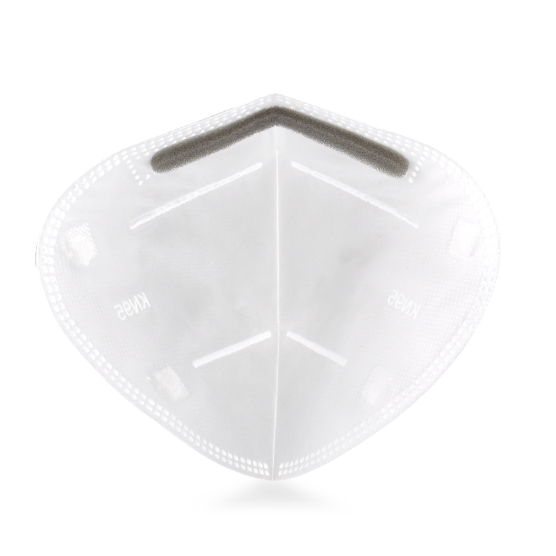 Khẩu Trang AMS KN95 Màu Trắng Chống Bụi Đeo Đầu Có Van Model: A9502V  hộp 25 chiếc