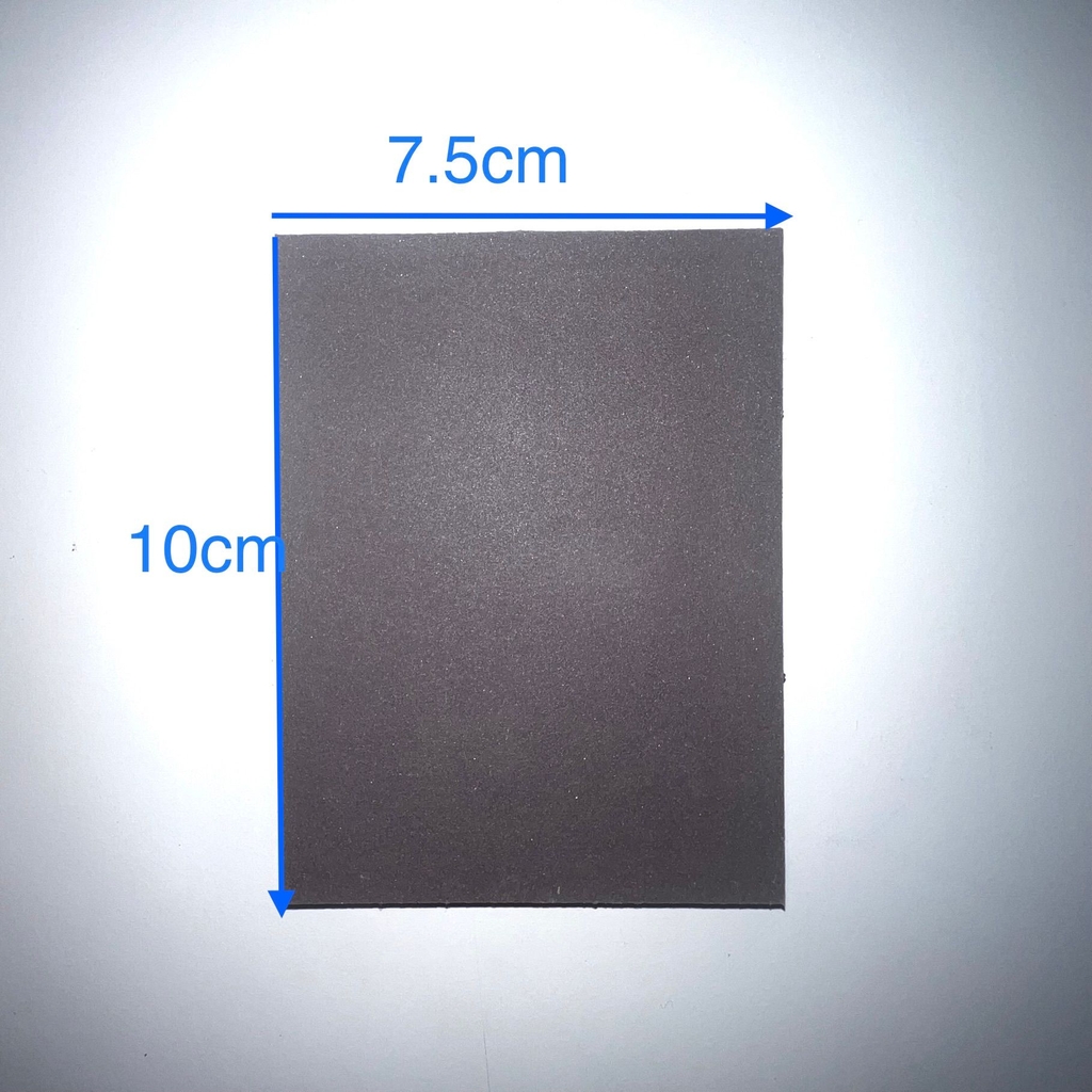 Giấy nhám xốp hạ cam 75*100 không cần đệm trung gian