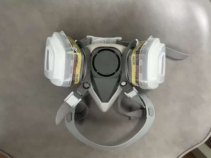 Bộ mặt nạ Ams nửa mặt bằng TPU quy cách A620+A8530 lọc khí hữu cơ và axit