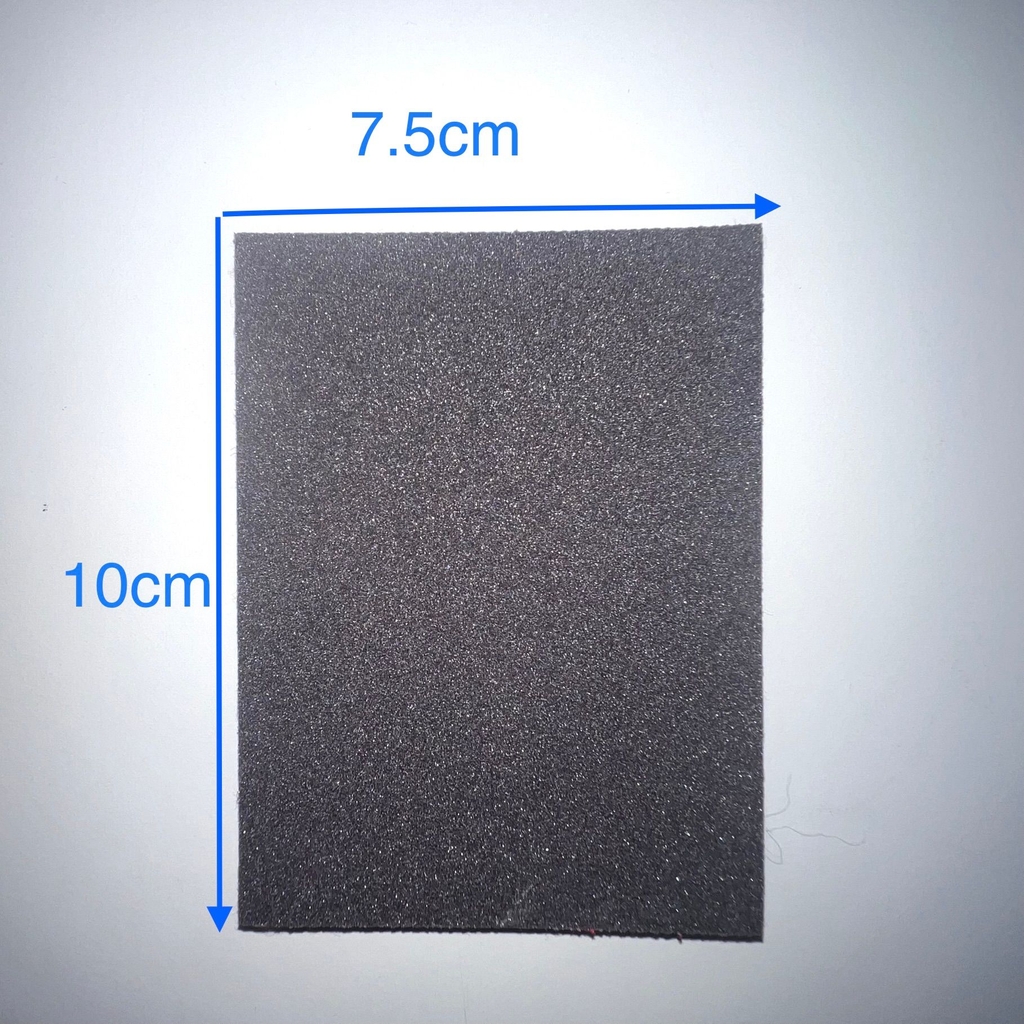 Giấy nhám xốp hạ cam 75*100 không cần đệm trung gian
