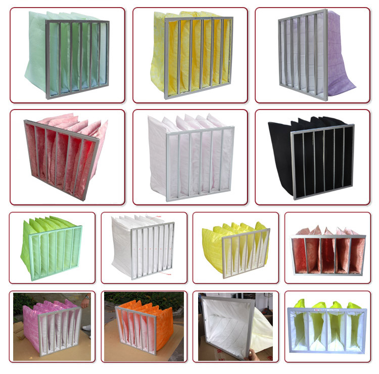 Bộ lọc túi tổng hợp( Synthetic fiber pocket filter)