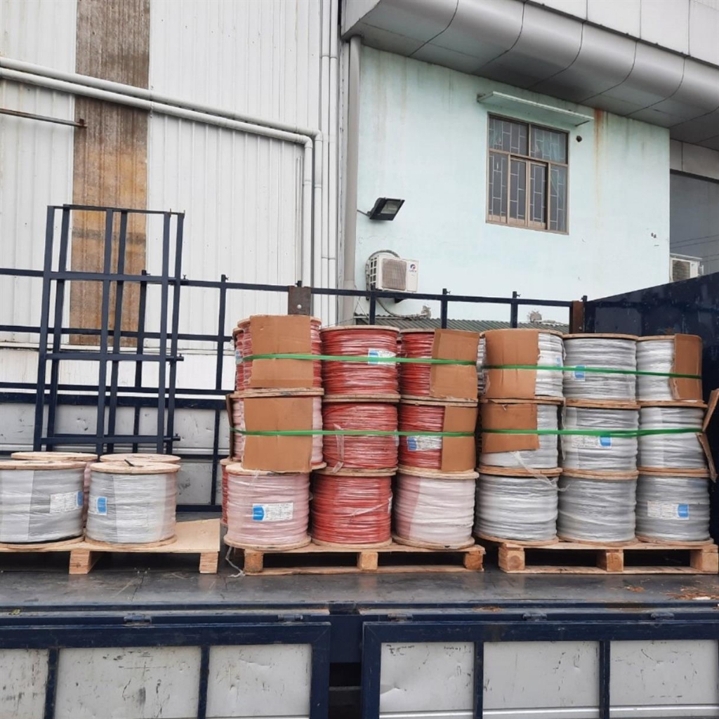 Dây cáp điện Leader 6mm (Solar cable 1*6MM2) (1500V H1Z2Z2-K- cuộn 1000m sx2024)