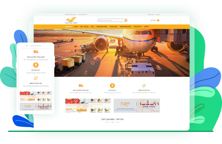 Thiết kế website bán hàng có sẵn nền tảng, khởi tạo nhanh