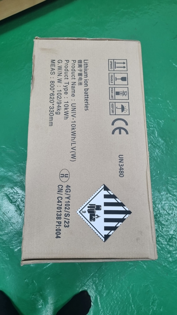 Pin Lithium-ion treo tường, công suất 206Ah, điện áp 51.2V, model UNIV-10kWh/LV(W)) , hiệu Easyway