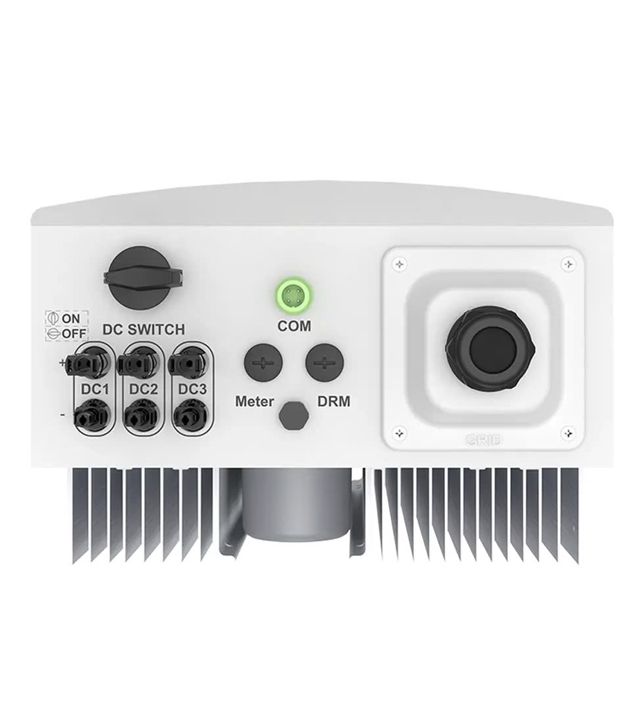 Biến tần inverter dùng trong hệ thống điện mặt trời, công suất 8KW, 1 pha, nối lưới bám tải, hiệu Solis, Model: S6-GR1P8K2